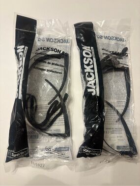 Jackson Safety Protective Eyewear - 2 pair lot, brand new in bag